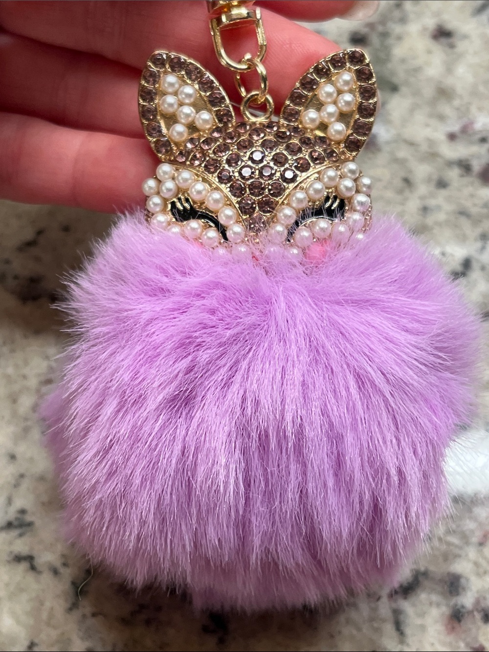 Fox Pom Pom Bag Charm NWT - Pick 1 - Your Choice of Colors - Picture 5 of 5
